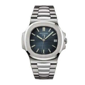 patek philippe nautilus steel 5711 lue dial replica