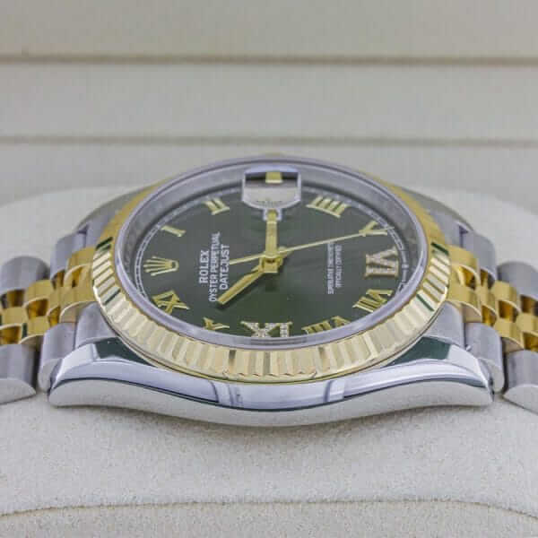rolex datejust 126283rbr yellow gold steel