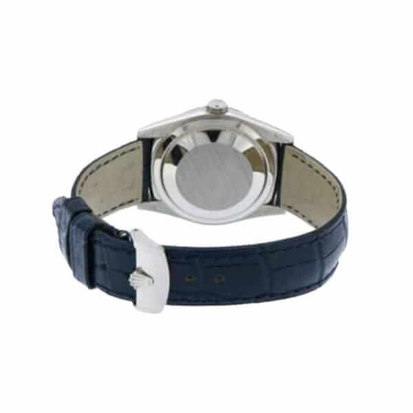 rolex day date 118139 36mm v5 stainless steel blue dial replica 1