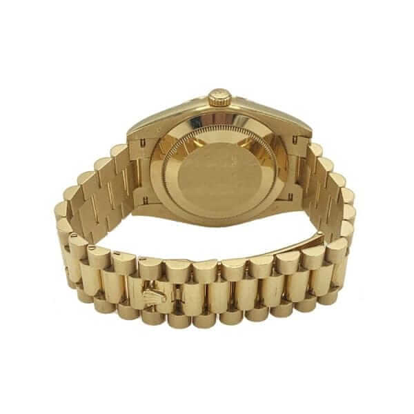 rolex day date 228238 2018 ew yellow gold champagne dial 2