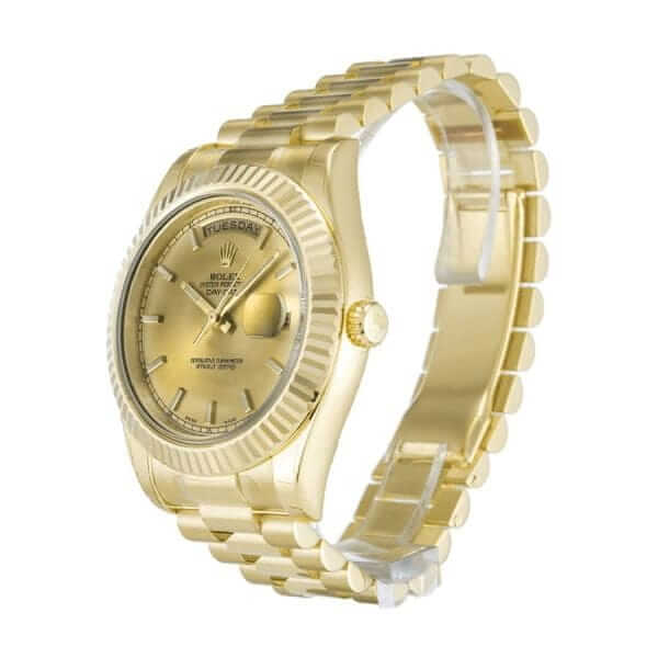 rolex day date 228238 ew yellow gold champagne dial replica 2