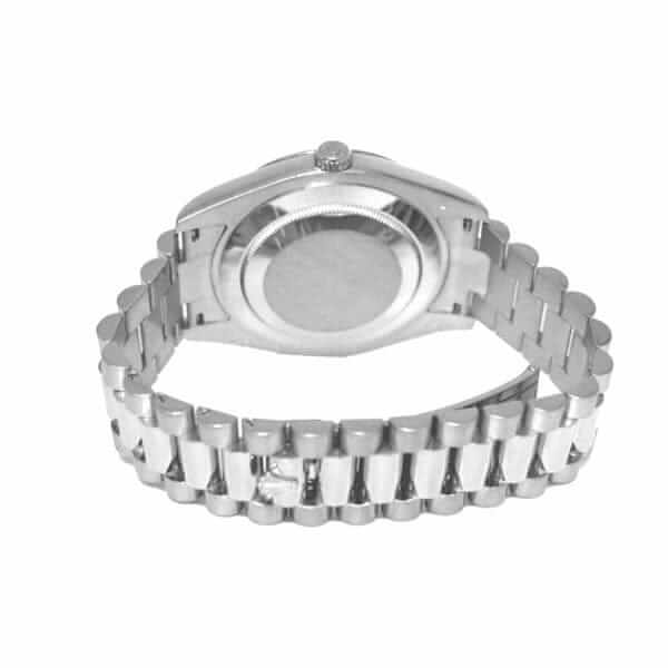 rolex day date ii 218239 v6 stainless steel white dial 1