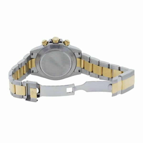 rolex daytona 116523 mother of pearl diamond dial two tone oyster