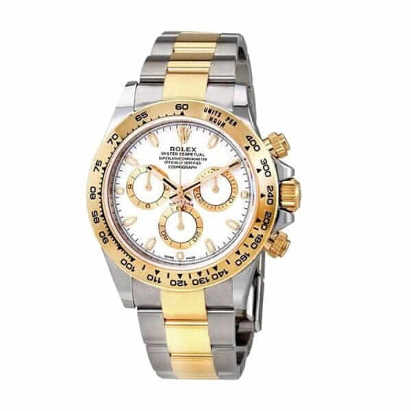 rolex daytona cosmograph 116503 jf stainless steel yellow gold gre