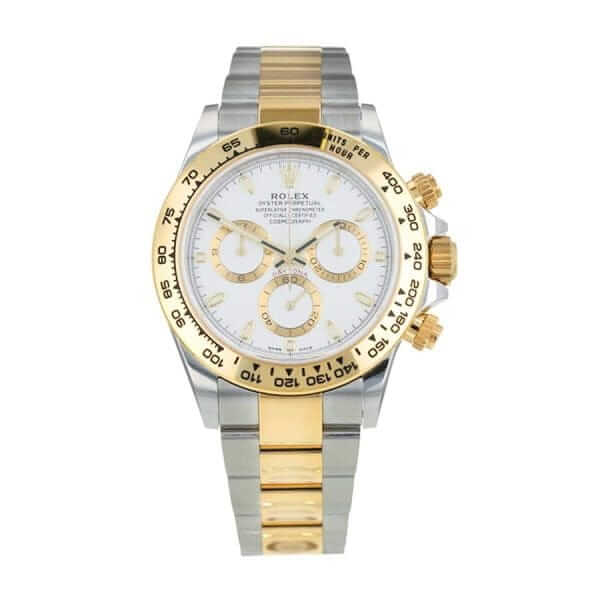 rolex daytona cosmograph 116503 jf stainless steel yellow gold grey dial replica