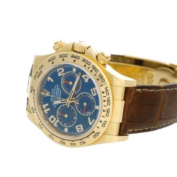 rolex daytona cosmograph 116518 jh yellow gold