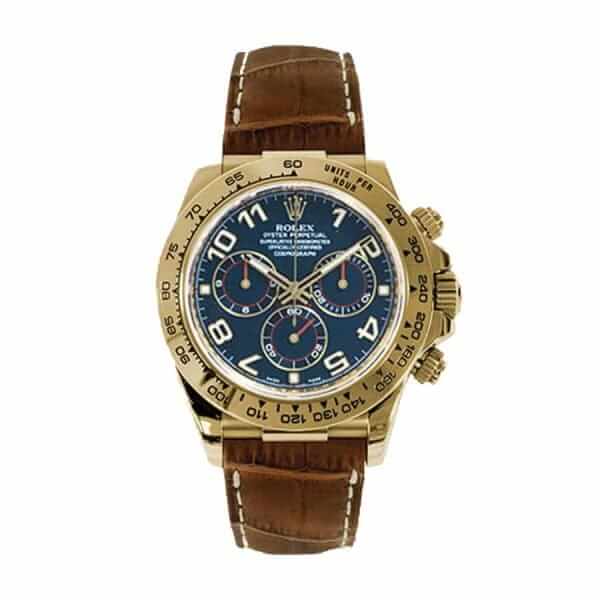 rolex daytona cosmograph 116518 jh yerolex daytona cosmograph 116518 jh yellow gold blue dial replica