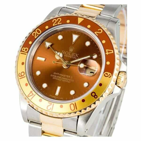 rolex gmt master ii 109807 root beer dial 1
