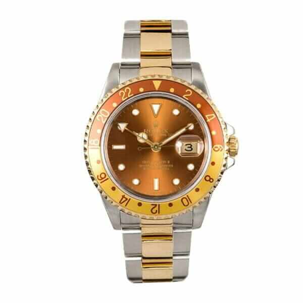 rolex gmt master ii 109807 root beer dial replica