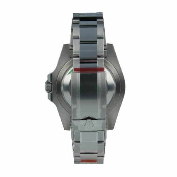 rolex gmt master ii black dial batman bezel 116710blnr oyster replica