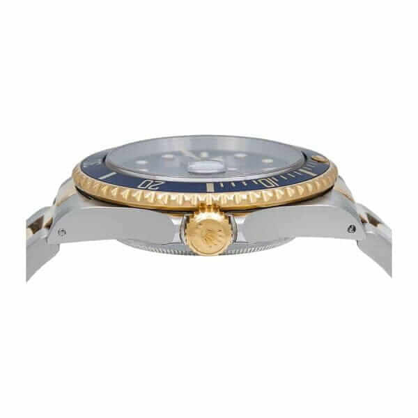 rolex submariner date two tone blue dial 16613 replica 1