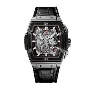 hublot-spirit-of-big-bang-black-bezel-leather-replica-watch