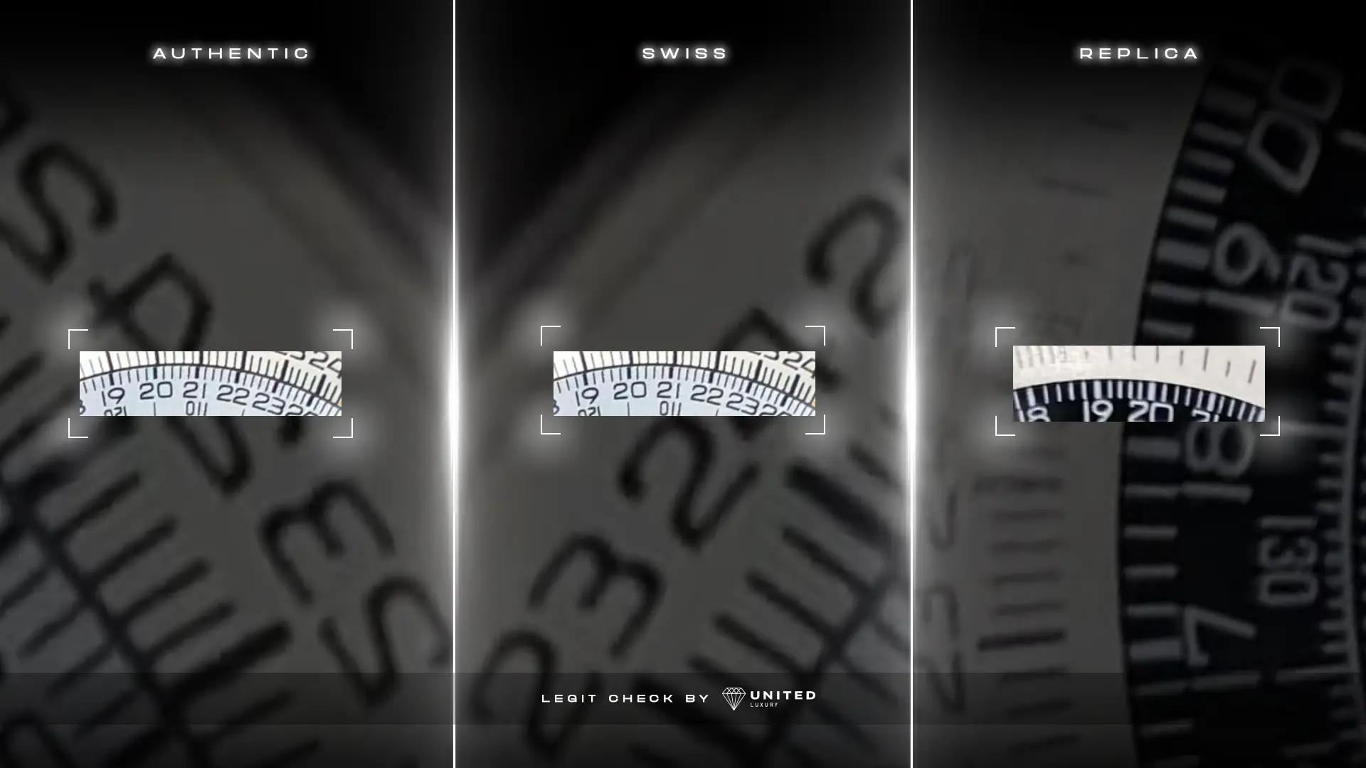 breitling authentic, swiss, replica watch ruler marks
