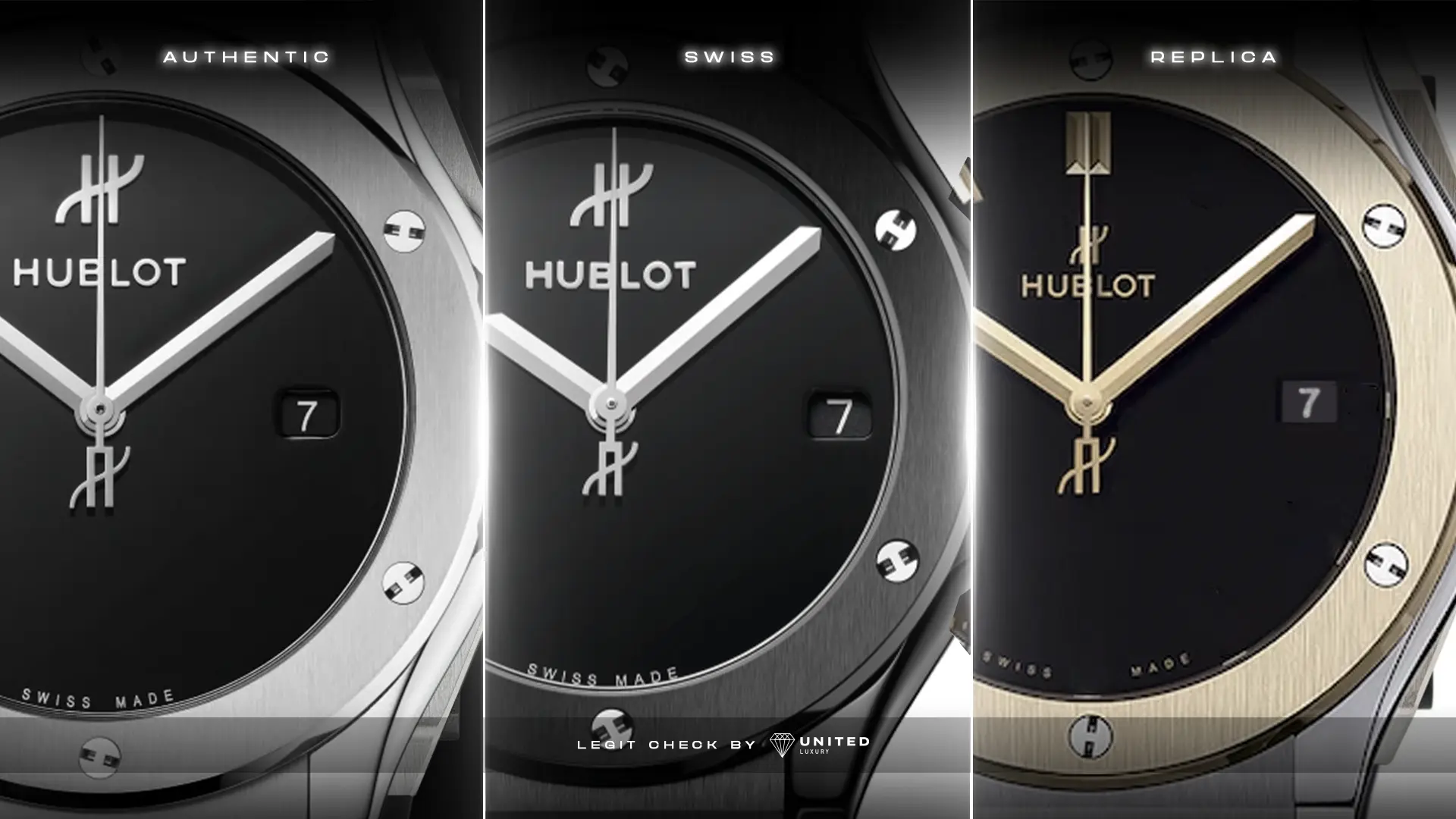 hublot replica vs original vs swiss number date whesl