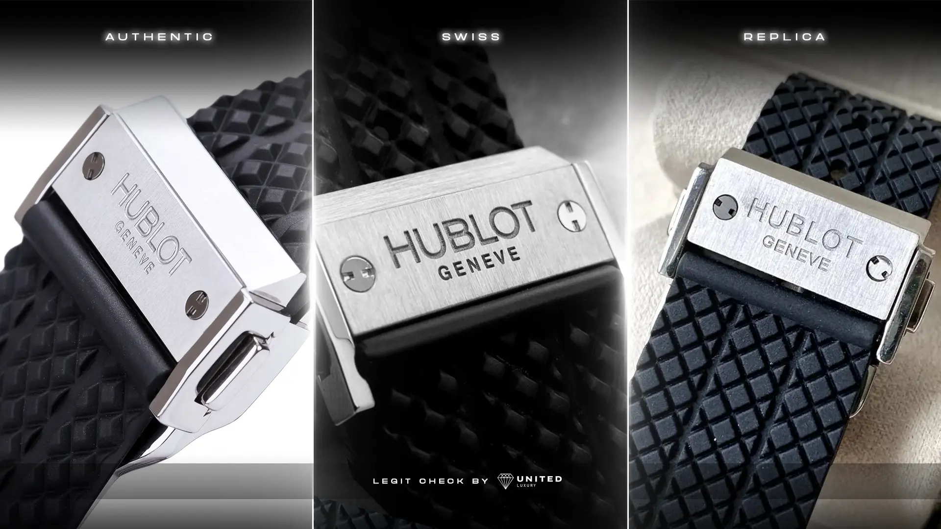 hublot replica vs original vs swiss clasp